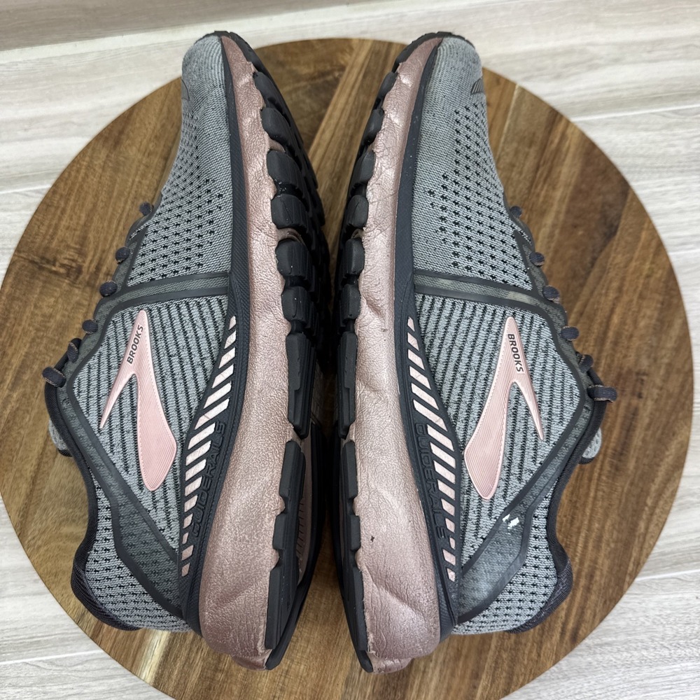 Brooks Adrenaline 20 Women's 9B GTS XX Gray/RoseAthletic Running Shoes Sneakers - Picture 6 of 9